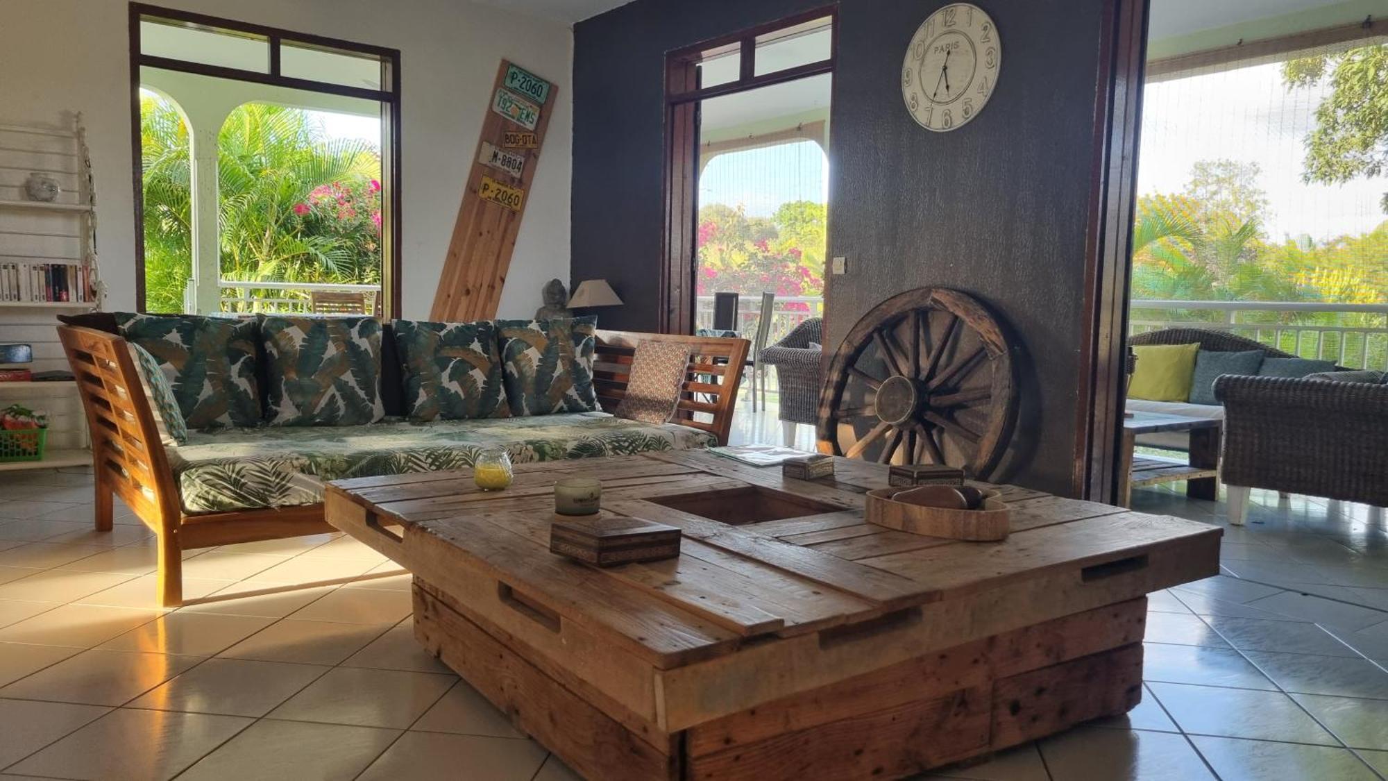 La Villa Rainbow & Ses 2 Kabanes Sainte-Anne  Dış mekan fotoğraf